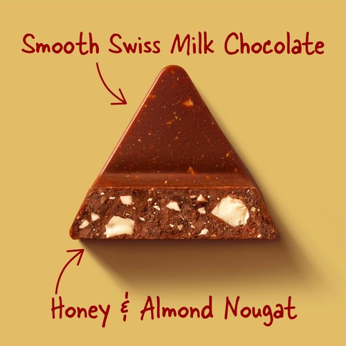 Toblerone Nougat Bar Milk Chocolate With Honey And Almond 100 g