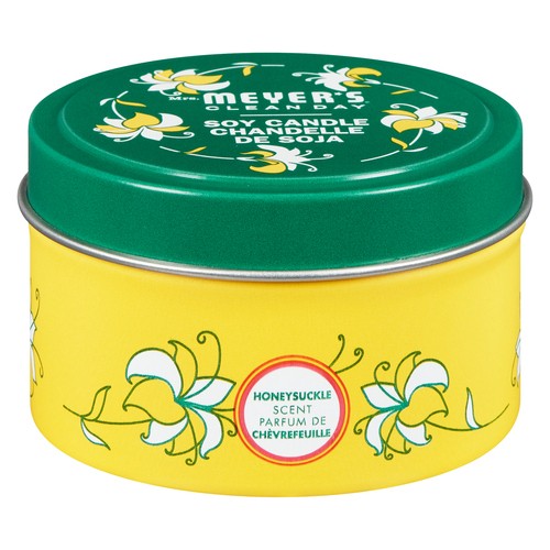 Mrs. Meyer's Clean Day Tin Candle Honeysuckle 82 g