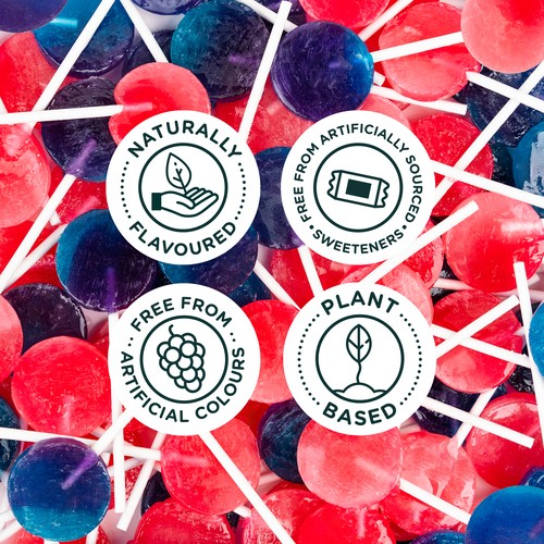 SmartSweets Candy Lollipops 86 g