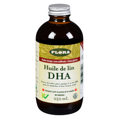 Flora Flax Oil DHA 250 ml