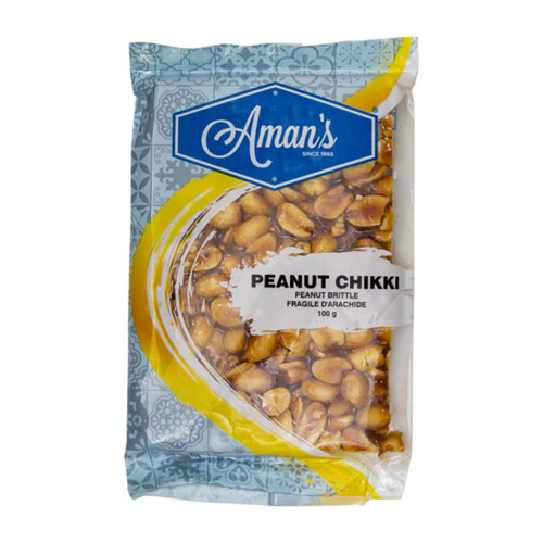 Aman's Dessert Chikki Peanut 100 g