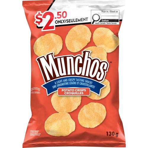 Munchos Potato Crisps 130 g