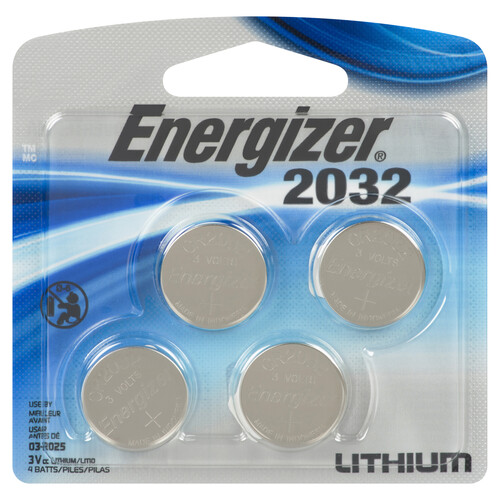 Energizer 2032BP Watch Batteries 4 EA