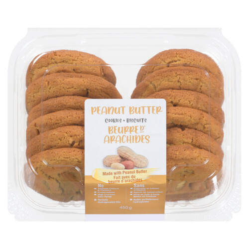 Niche Cookies Peanut Butter 12 EA 450 g (frozen)