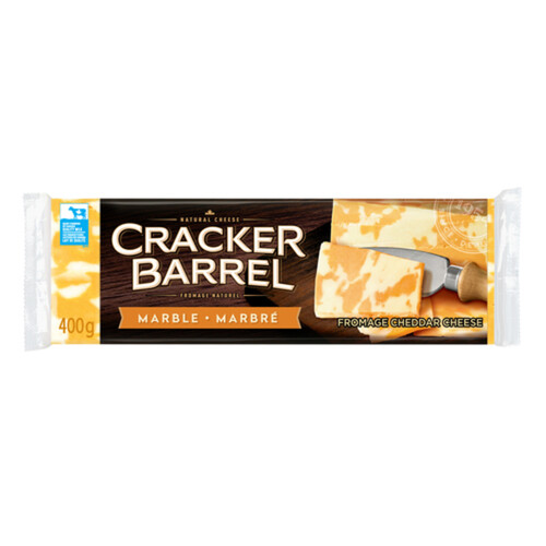 Cracker Barrel Block Cheese Cheddar Marble 400 g