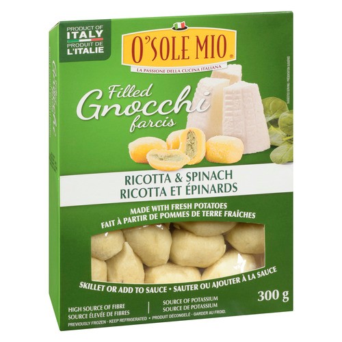 O'Sole Mio Gnocchi Ricotta & Spinach 300 g