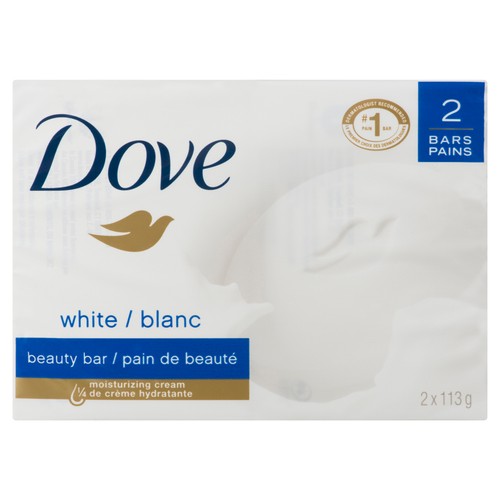 Dove White Bar Soap 2 x 113 g