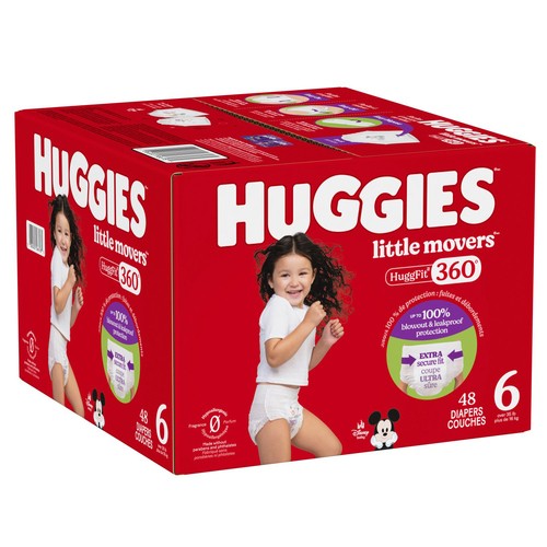 Huggies Little Movers Size 6 48 Count