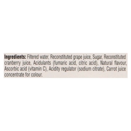 Ocean Spray Cocktail Cranberry Grape 6 x 295 ml (bottles)