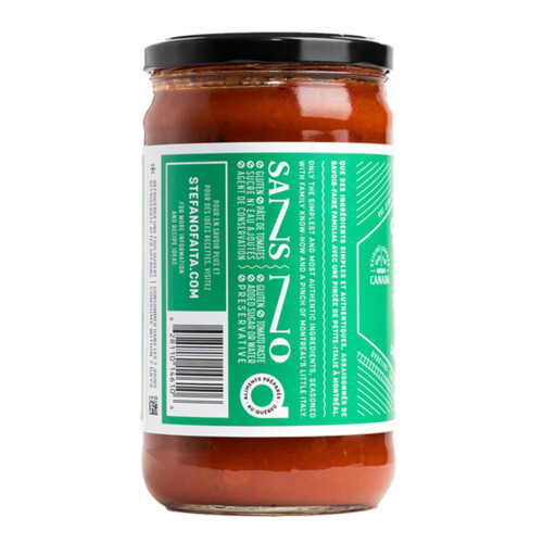 Stefano Faita Pasta Sauce Tomato Basil 648 ml