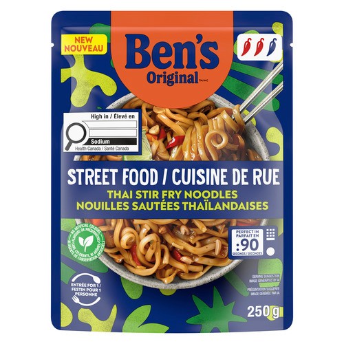 Ben's Original Street Food Stir Fry Noodles Thai Style 250 g