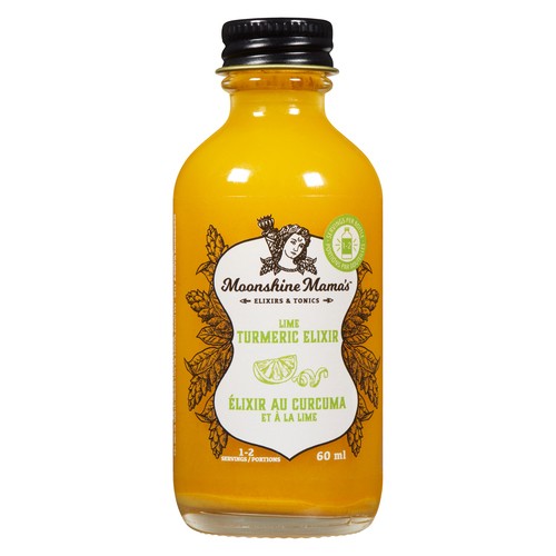 Moonshine Mama's Turmeric Elixir Lime 60 ml