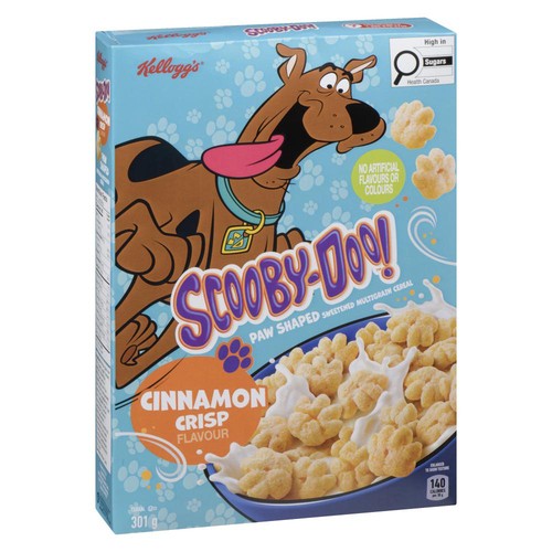 Kellogg's Scooby Doo Cereal Cinnamon Crisp 301 g