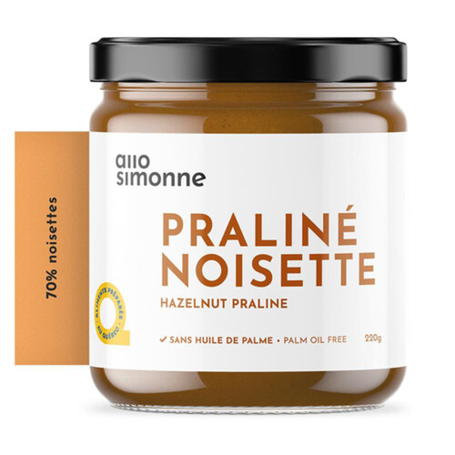 Allo Simonne Spread Hazelnut Praline 220 g