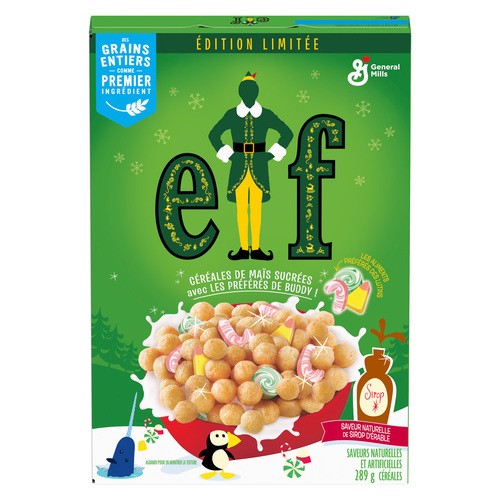 Buddy The Elf Cereal Sweetened Corn Puffs  289 g