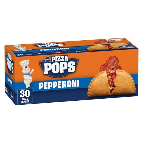 Pillsbury Pizza Pops Frozen Pizza Snack Pepperoni 2.85 kg