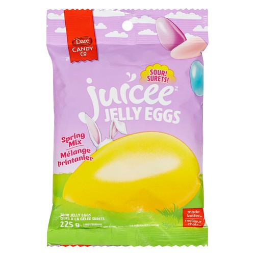 Dare Candy Juicee Sour Jelly Eggs Spring Mix 225 g