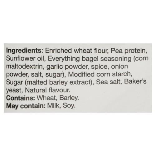 Lenny & Larry's Fitzels Protein Pretzels Everything Bagel Seasoned 85 g