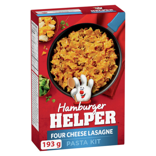 Betty Crocker Hamburger Helper Four Cheese Lasagne Pasta Kit 193 g