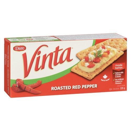 Dare Vinta Crackers Roasted Red Pepper 225 g