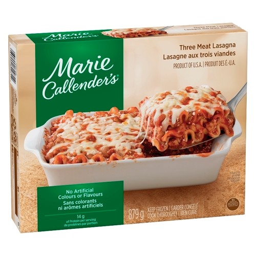Marie Callender's Frozen Entrée Three Meat Lasagna 879 g