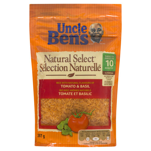 Ben's Original Natural Select Rice Tomato And Basil 397 g