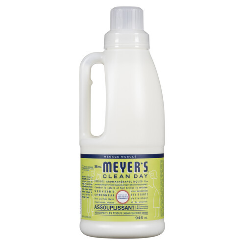 Mrs. Meyer's Clean Day Fabric Softener Lemon Verbena 946 ml