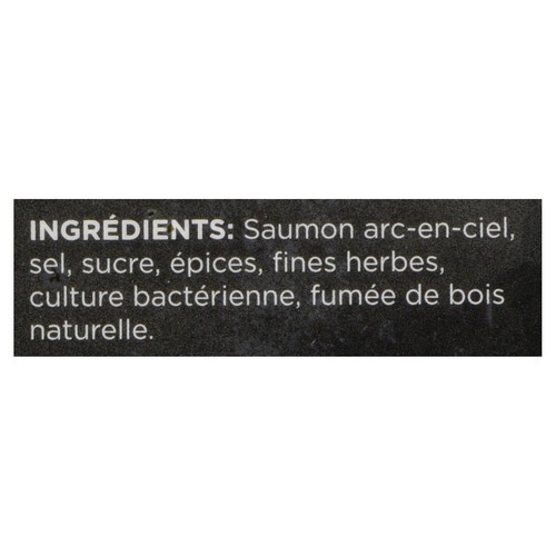 Grizzly Smokehouse Frozen Salmon Lemon & Dill 100 g