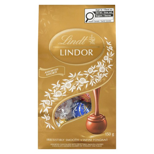 Lindt Lindor Chocolate Truffles Assorted Bag 150 g 