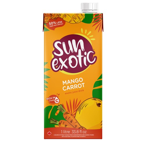 Sun Exotic Juice Drink Mango Carrot 1 L