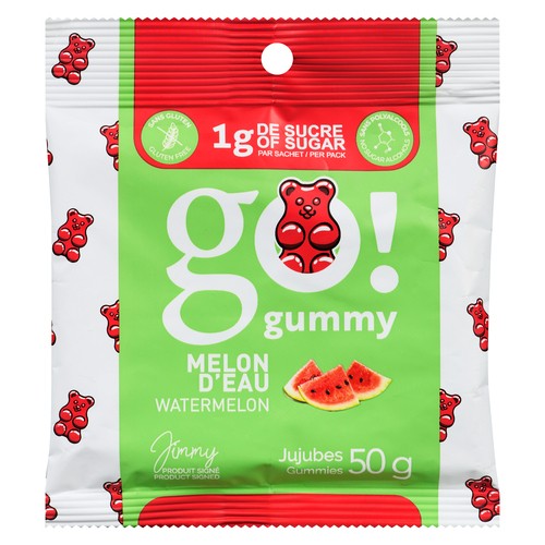 Jimmy Sévigny Go Gummy! Vitamins Gummies Watermelon 50 g