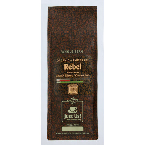 Just Us! Coffee Whole Bean Rebel 340 g