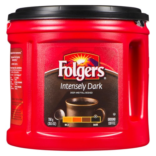 folgers dark coffee