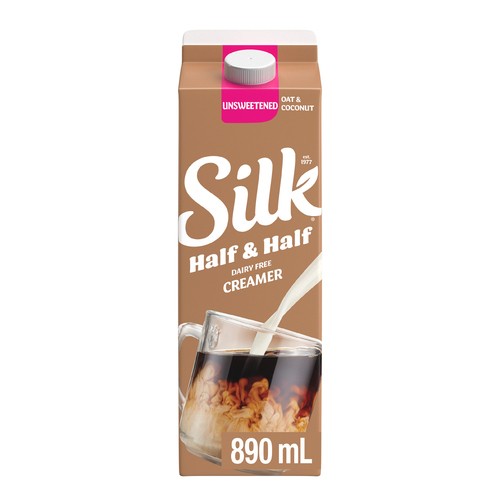 Silk Dairy-Free Half & Half Coffee Creamer Oat & Coconut 890 ml