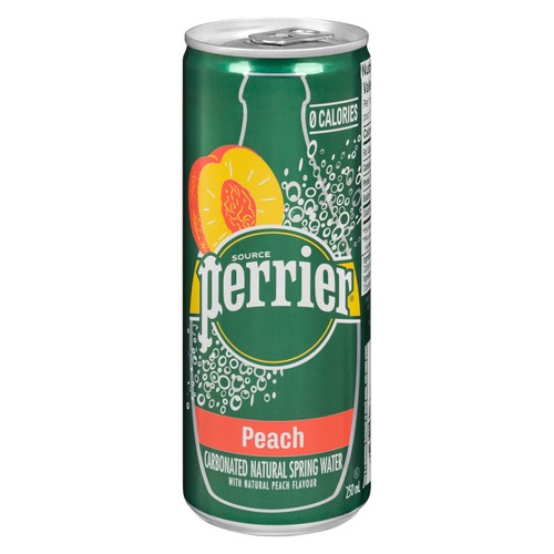 Perrier Peach Carbonated Water 250 ml