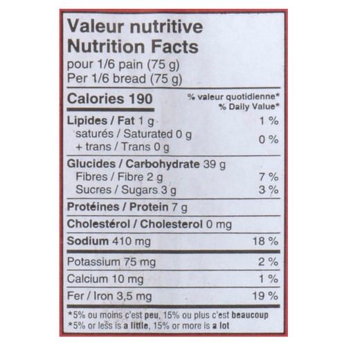 Au Pain Dore Exclusif French Loaf (CA Bags) Bread 475 g