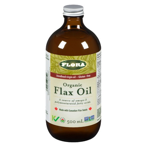 Flora Organic Flax Oil 500 ml