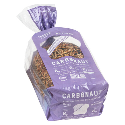 Carbonaut Plant Based Seeded Bread Multigrain 544 g (frozen)