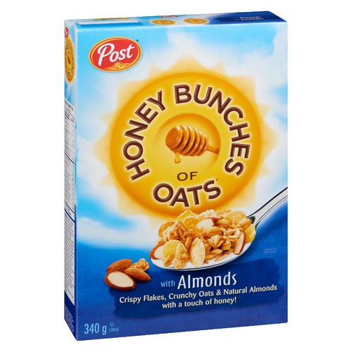 Post Honey Bunches Of Oats Cereal Almond 340 g