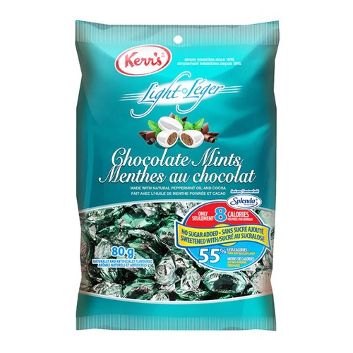 Kerr's Light Candy Chocolate Mints 80 g