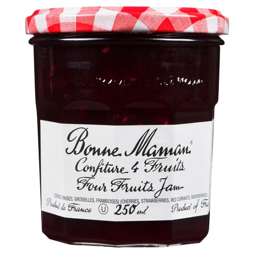 Bonne Maman Jam Four Fruit 250 ml