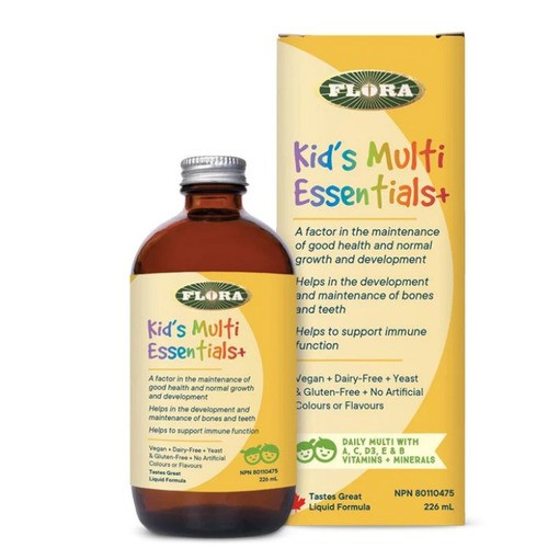 Flora Kid's Multi Essentials+ Liquid Formula 226 ml