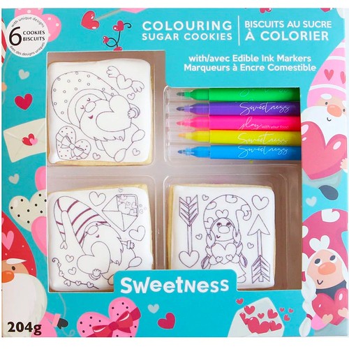 Coloring Sugar Cookies With Edible Ink Markers 204 g