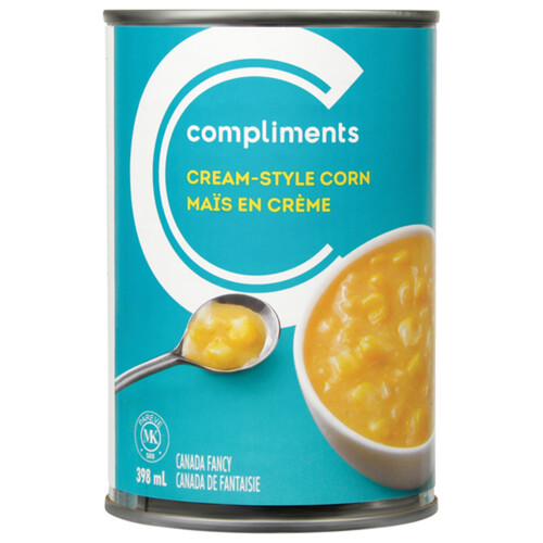 Compliments Canned Corn Cream-Style 398 ml