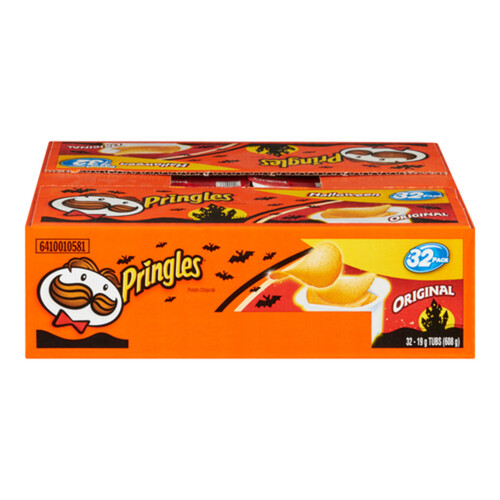 Pringles Halloween Potato Chips Original 32 x 19 g