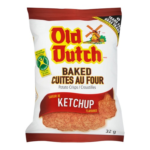 Old Dutch Ketchup Baked Potato Chips 32 g