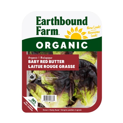Earthbound Farm Organic Baby Red Butter Lettuce 142 g