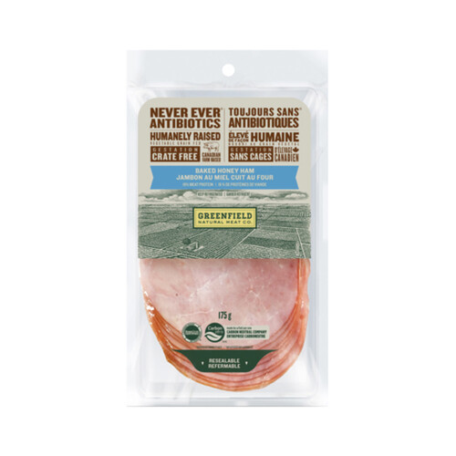 Greenfield Natural Meat Co Baked Honey Ham 175 g