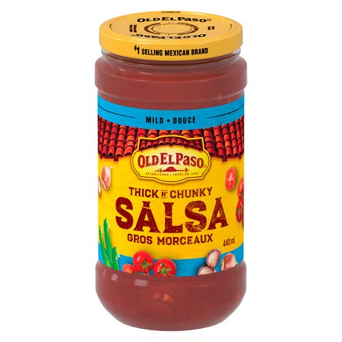 Old El Paso Salsa Thick & Chunky Mild 440 ml