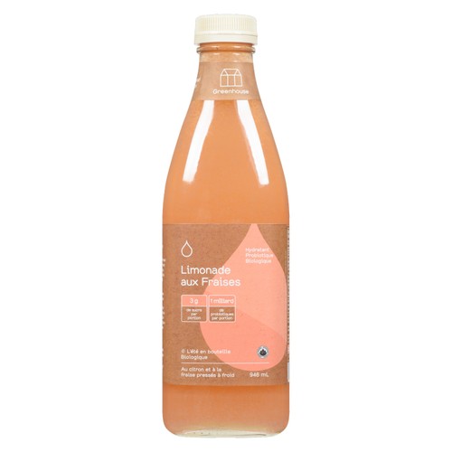 Greenhouse Organic Juice Strawberry Lemonade 946 ml (bottle)